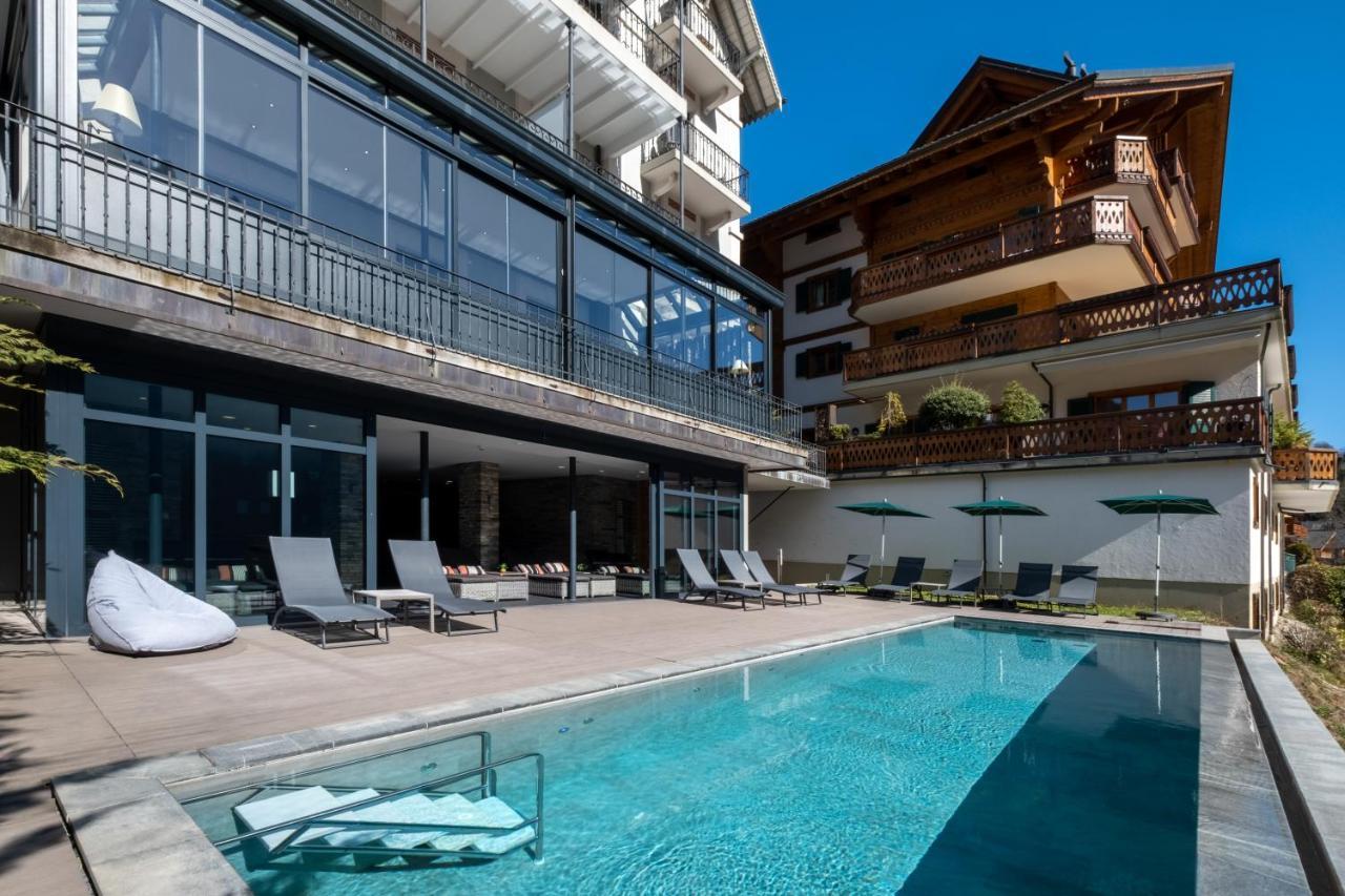 Hotel National Resort & Spa Champery Bagian luar foto