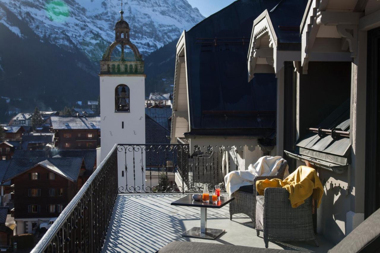 Hotel National Resort & Spa Champery Bagian luar foto