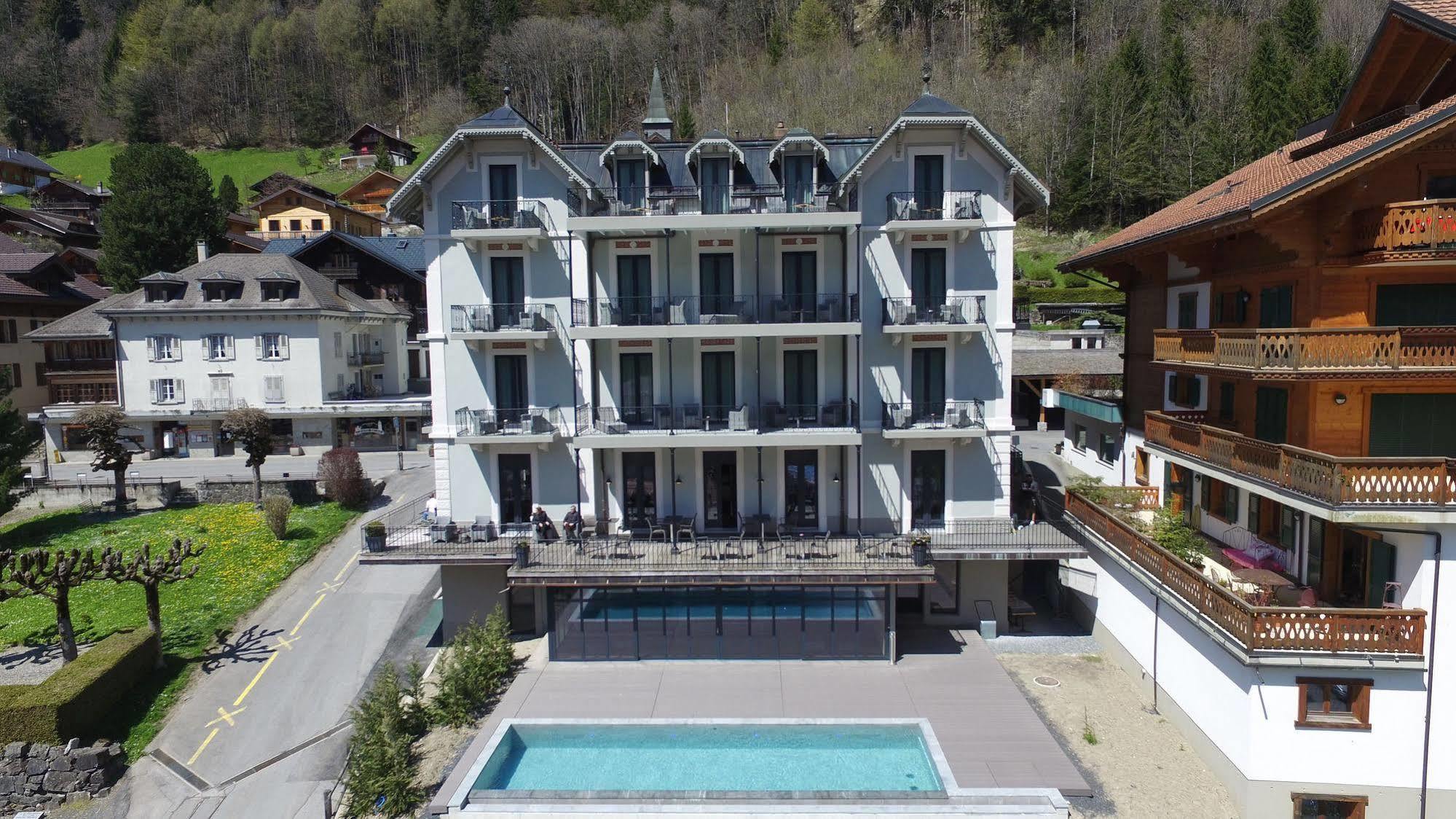 Hotel National Resort & Spa Champery Bagian luar foto