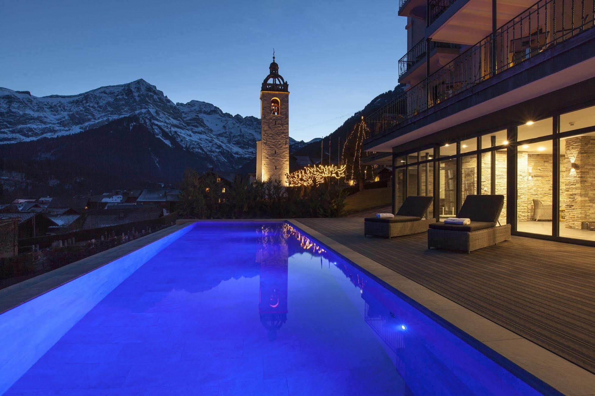 Hotel National Resort & Spa Champery Bagian luar foto